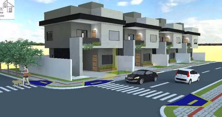 Sobrado com 3 dormitórios à venda, 84 m² por R$ 450.000,00 - Esmeralda - Cascavel/PR