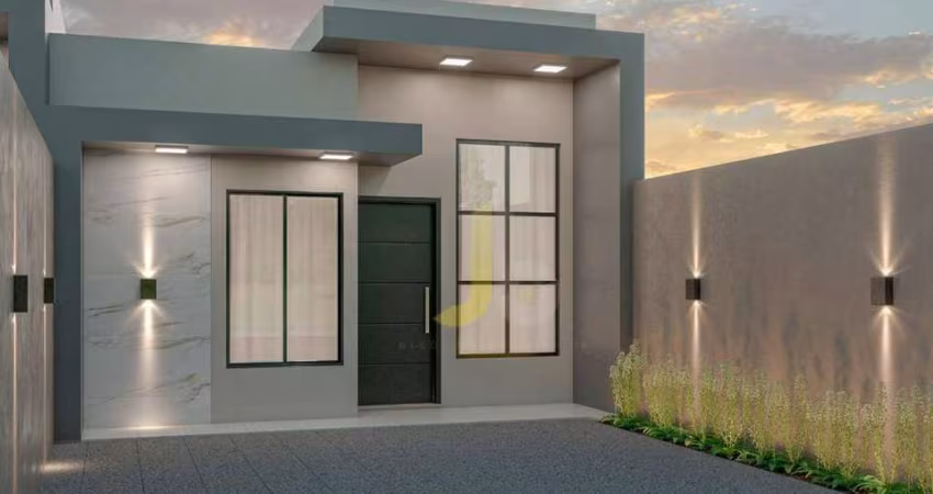 Casa com 3 casa à venda, 90 m² por R$ 475.000 - Verona - Cascavel/PR
