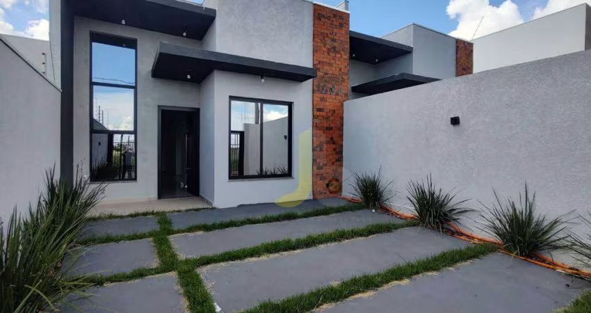Casa com 3 dormitórios à venda, 76 m² por R$ 435.000,00 - Jardim Veredas - Cascavel/PR