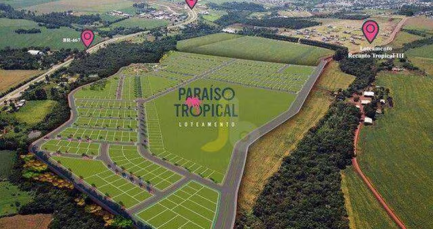 Paraíso Tropical - Terreno à venda, 301 m² por R$ 315.000