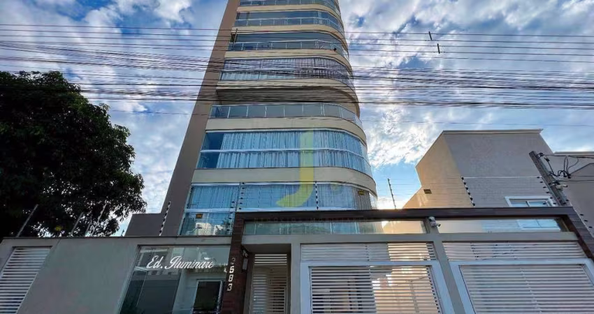 Apartamento com 1 suite mais 2 dormitórios à venda, 128 m² por R$ 870.000 - Centro - Cascavel/PR