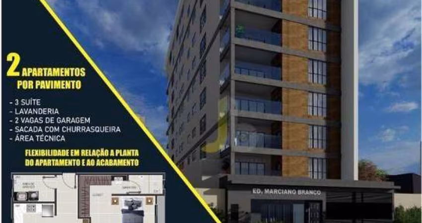 Apartamento com 3 suítes ao lado do clube comercial  147 m² por R$ 890.000 - Coqueiral - Cascavel/PR