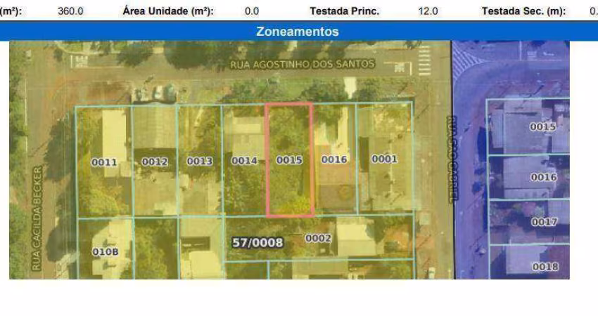 Terreno à venda, 360 m²- Brasília - Cascavel/PR