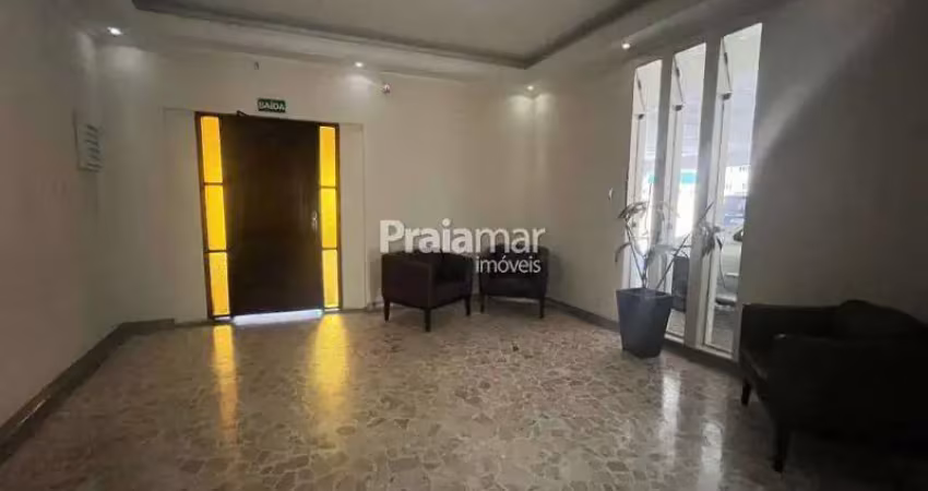 Apt 1 dormt reformado andar alto vista lateral praia