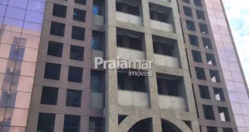 Conjunto comercial / 54 m² / vaga demarcada / centro / santos /sp