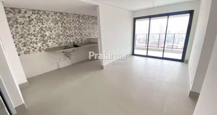 Apartamento à Venda em Pompéia - Santos | Com Varanda Gourmet - 2 Suítes, 2 Vagas e Lazer Completo!