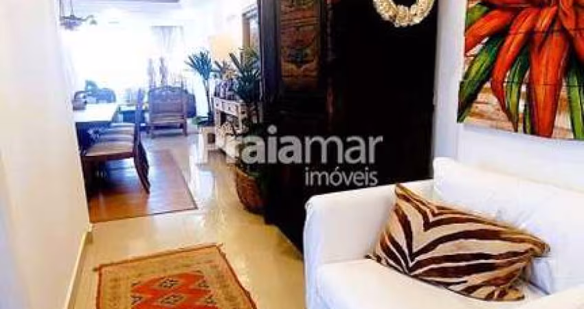 Apartamento à Venda em Aparecida, Santos | 3 Quartos, Suíte, Vista para o Mar e Piscina