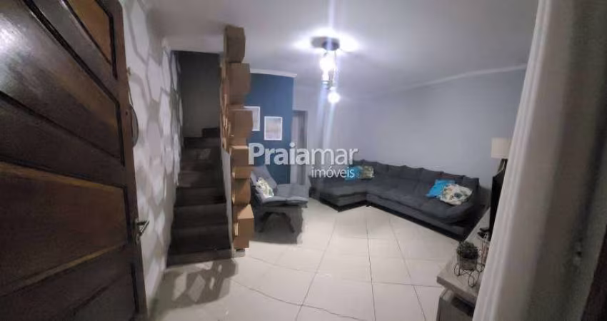 CASA EM CONDOMINIO | 02 DORM | 01 VAGA | 91M² | VILA VOTURUA - SÃO VICENTE.