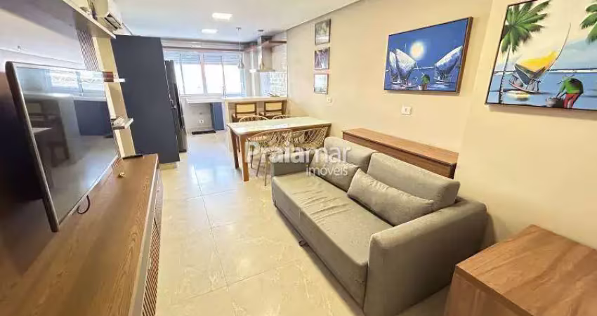 Sala -living / porteira fechada /  40 m² / 01 vaga / gozaguinha / s.vicente