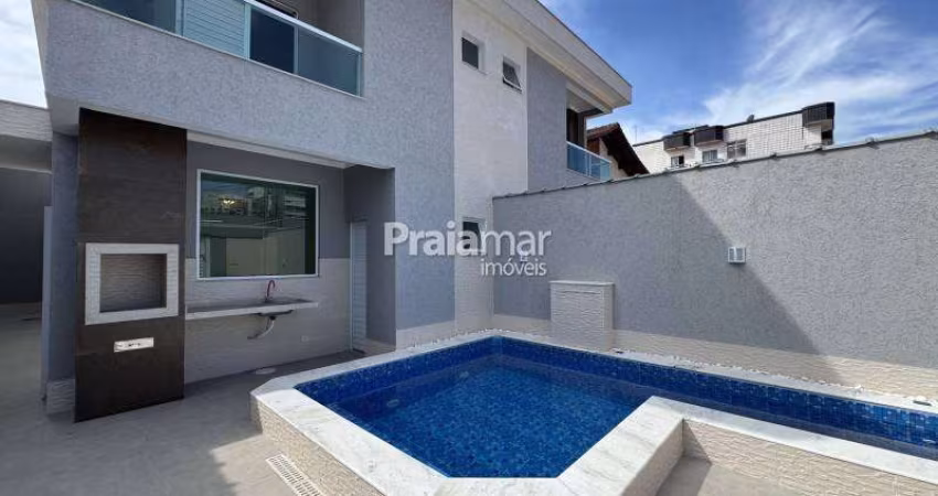 Sobrado  Geminado 3 Dorm alto padrão Vila Tupi Praia Grande