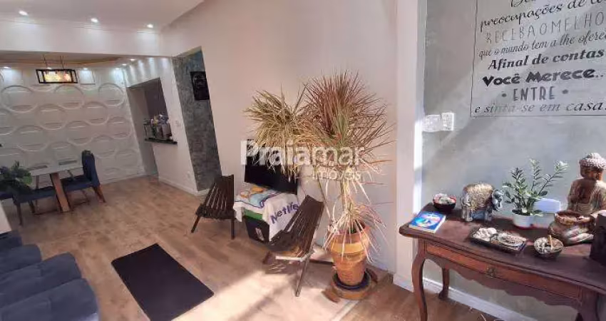 Apto térreo - 2 dorm c/ 1 suite i reformado i 80 mts2 iótima localização - centro de s.v i garagem