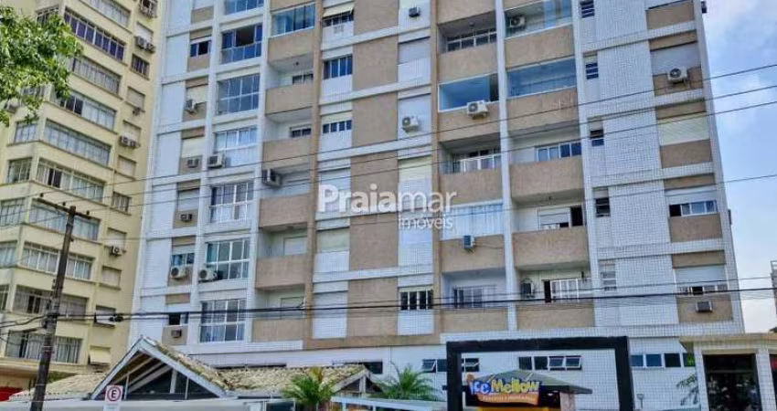 SALA LIVING MOBILIADA PARA ALUGUEL EM SANTOS - 1 QUARTO, 1 BANHEIRO, GARAGEM COLETIVA