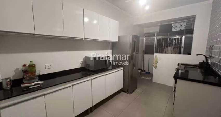 APTO 2 DORMI | 1W.C | 80 M2 | 1 VAGA PRIVATIVA | MOBILIADO | GONZAGA | SANTOS