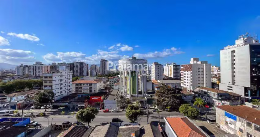 Apartamento vendas em aparecida, santos - 3 dormitórios, perto da praia - r$ 530.000