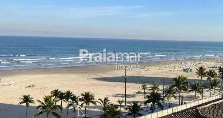 Apartamento à venda na aviação, praia grande - 1 dormitório, vista para o mar, excelente localização