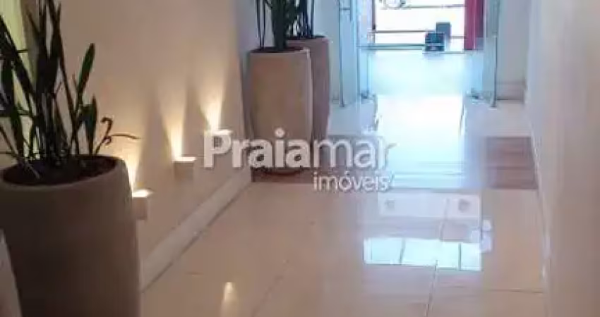 01 dorm| cozinha planejada| 43m2| wc social|  area de serviço| canto do forte - praia grande