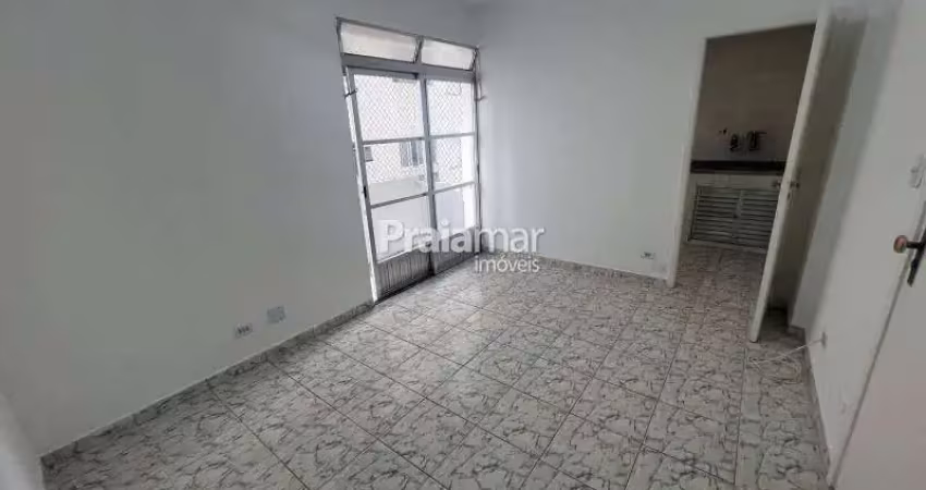 Apartamento à venda em itararé, são vicente – 1 dormitório, próximo à praia