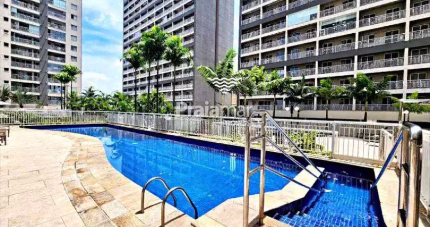 Apto 1 dormi | 1 w.c | 1 vaga | lazer completo | varanda | pet care | vila mathias | santos