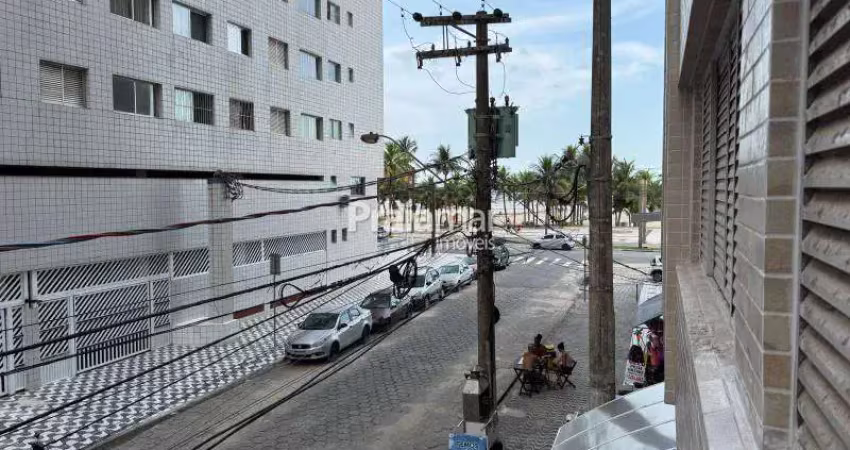 Kitão dividido para 01 dormitorio| mobiliado com vista mar| aviação praia grande