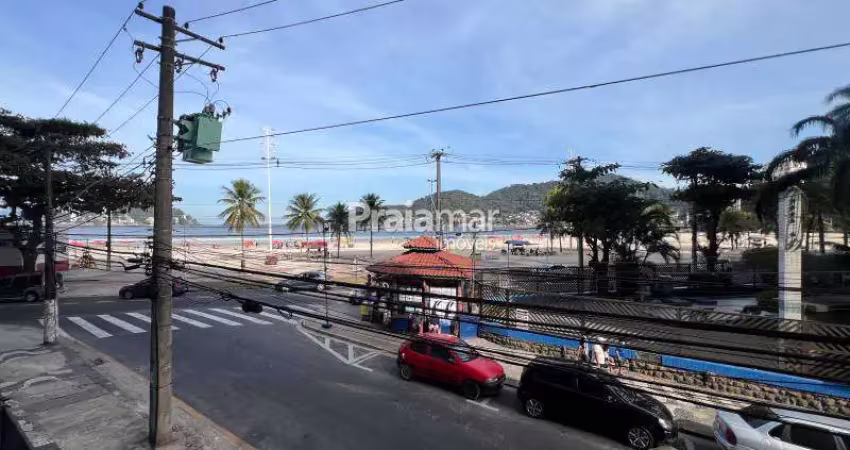 Apto duplex frente ao mar 1 dormitório | 01 vaga | gonzaguinha - são vicente