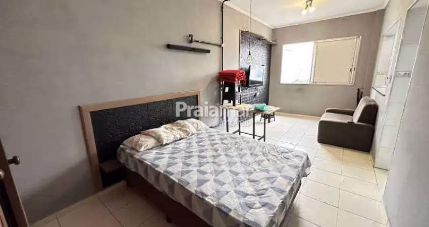 Sala living amplo | 01 vaga | frente a praia | gonzaguinha - s.v