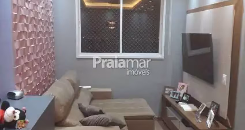 Apartamento de 2 dormitórios, santos - venda com vaga e lazer completo