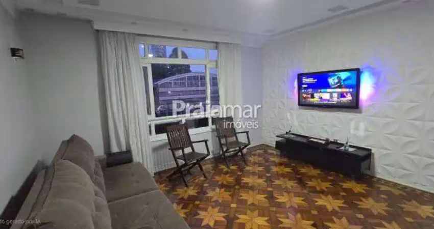 Apartamento para alugar em santos | 3 dormitórios | garagem | perto da praia