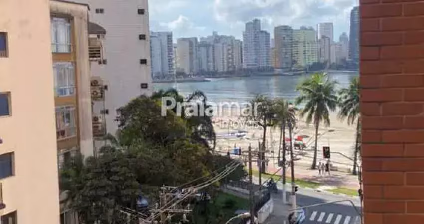 Sala living reformado | predio frente mar | c/ portaria | gonzaguinha - s.v