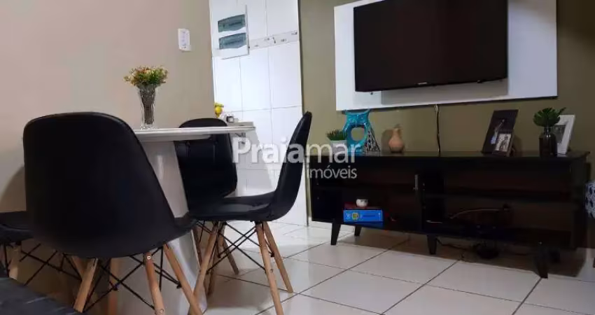 Casa em condomínio fechado com 2 quartos à venda na Vila Margarida, São Vicente 