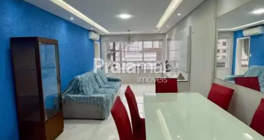 Apartamento 2 dormitórios | 1 vaga | 103m² | itararé, são vicente - venda