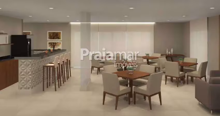 Apartamento 01 dormitório | 53m² | 01 vaga | aviação | praia grande | sp.