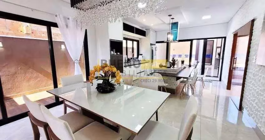 Ótima casa porteira fechada com 3 dormitórios à venda, 304 m² por r$ 1.900.000 - loteamento residen