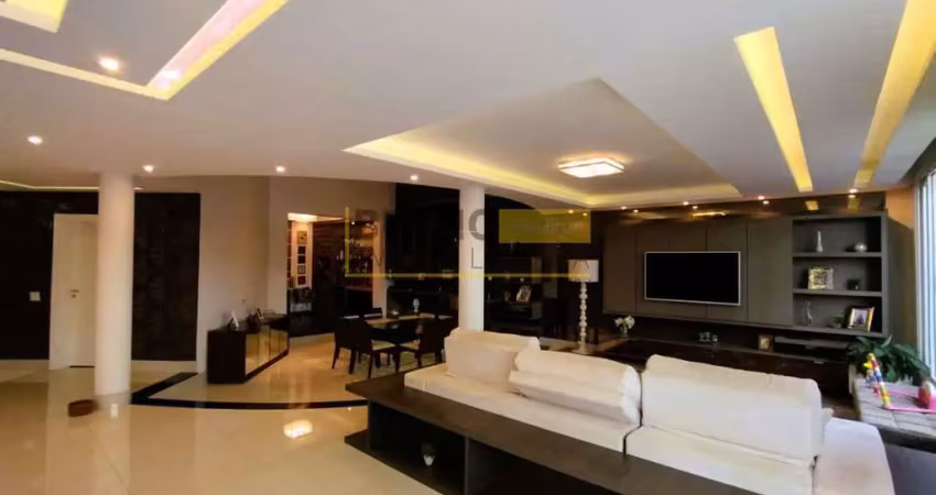 Maravilhosa casa com 3 suítes à venda, 515 m² por r$ 3.300.000 - condomínio terras de siena - santa