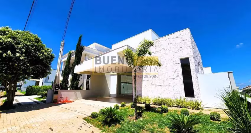 Linda casa térrea com 3 suítes à venda e locação - condomínio jardim firenze - santa bárbara d'oest
