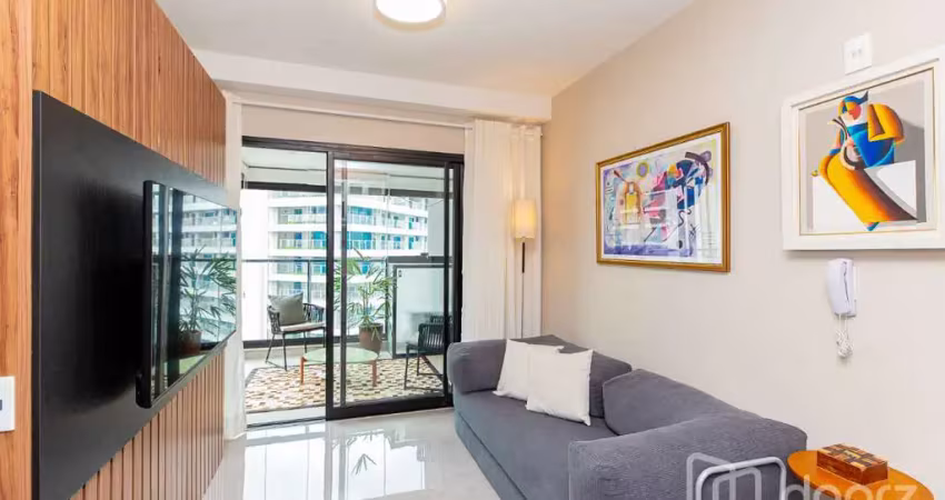 Apartamento com 1 quarto à venda na Avenida Açocê, 50, Moema, São Paulo