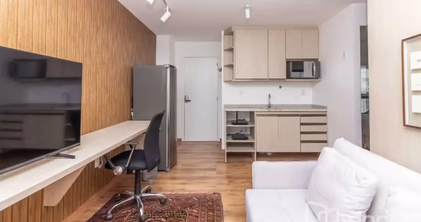 Apartamento com 1 quarto à venda na Avenida Chibarás, 75, Indianópolis, São Paulo