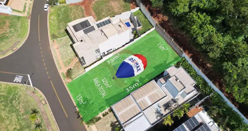 'terreno exclusivo em alphaville 3 - ribeirão preto - sp 525m²'
