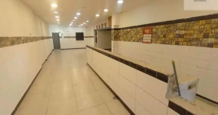 Ótimo salão comercial no centro  da vila galvão na rua treze  de maio  com 140 metros quadrados, coz