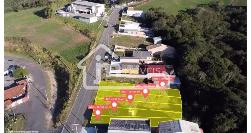 Terreno à venda no Campo do Meio, Campo Largo 