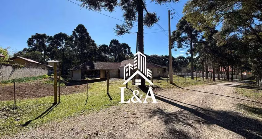 Chácara com 3 dormitórios à venda, 4740 m² por r$ 600.000,00 - timbu velho - campina grande do sul/pr