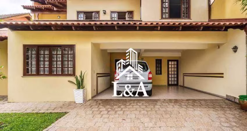 Sobrado com 5 dormitórios à venda, 304 m² por r$ 1.590.000,00 - cascatinha - curitiba/pr