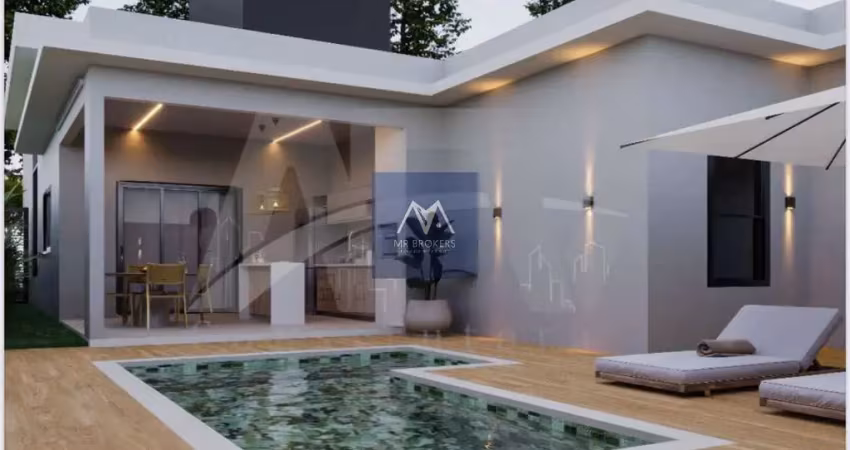 Casa à Venda em Condomínio Residencial Pecan, em Itupeva-SP: 3 Quartos, 1 Suíte, 2 Salas, 3 Banheiros, 2 Vagas, 181,65m².
