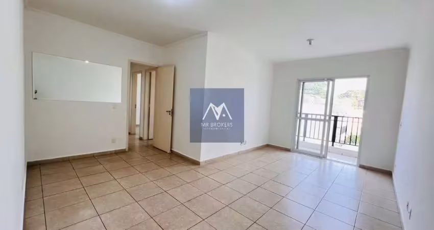 Apartamento para locação na Vila Viotto, Jundiaí-SP: 3 quartos, 1 suíte, 2 salas, 2 banheiros, 2 vagas, 91m² de área - Condomínio Vila Bela.