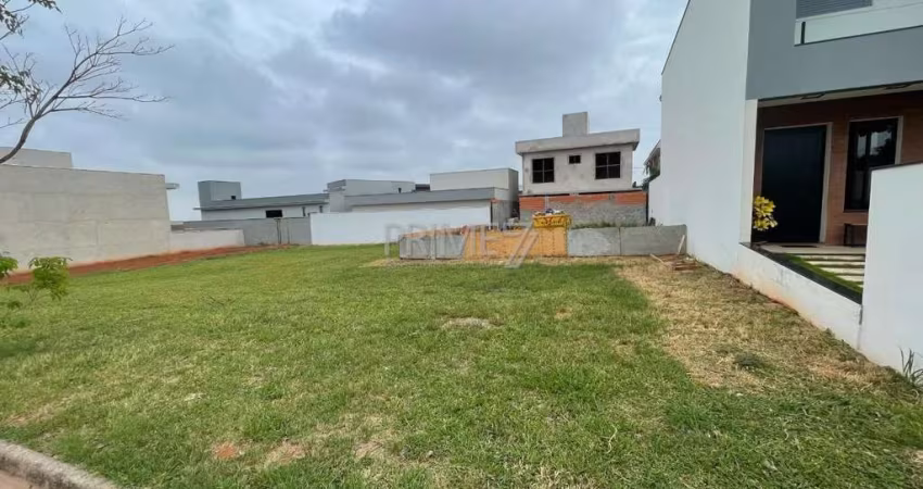 Terreno em condomínio fechado à venda no Taquaral, Piracicaba 