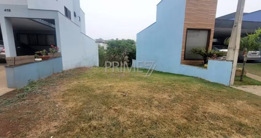 Terreno em condomínio fechado à venda no Jardim São Francisco, Piracicaba 