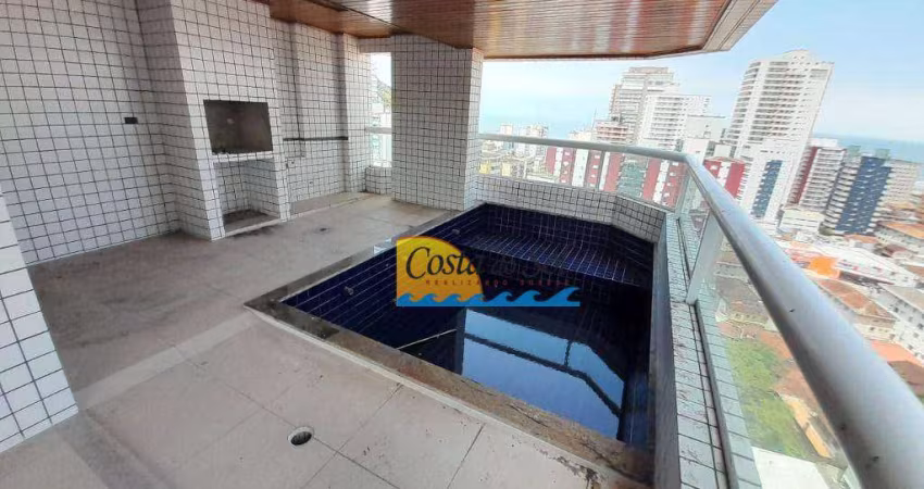 Apartamento com 4 dormitórios à venda, 205 m² por R$ 2.008.900,00 - Canto do Forte - Praia Grande/SP