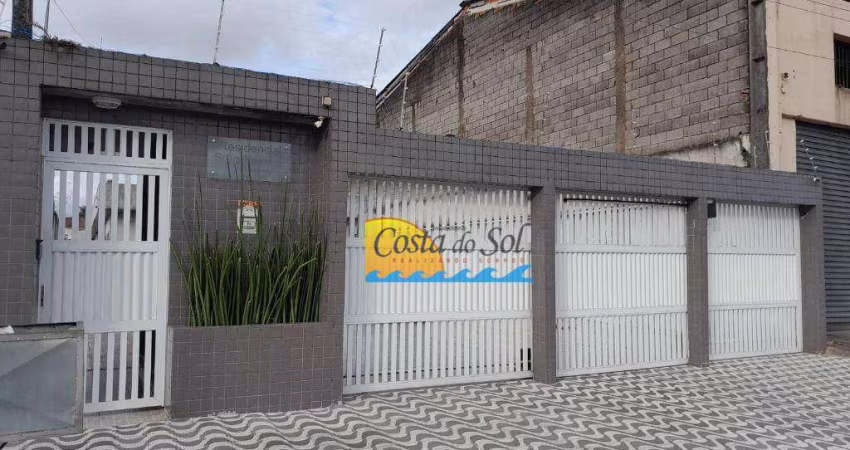 Casa com 2 dormitórios para alugar, 60 m² por R$ 1.700,00/mês - Tude Bastos (Sítio do Campo) - Praia Grande/SP