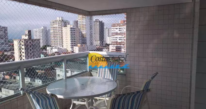 Apartamento com 2 dormitórios à venda, 82 m² por r$ 570.000,00 - vila guilhermina - praia grande/sp