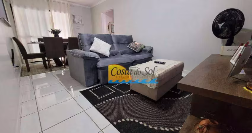 Apartamento com 2 dormitórios à venda, 77 m² por r$ 530.000,00 - aviação - praia grande/sp