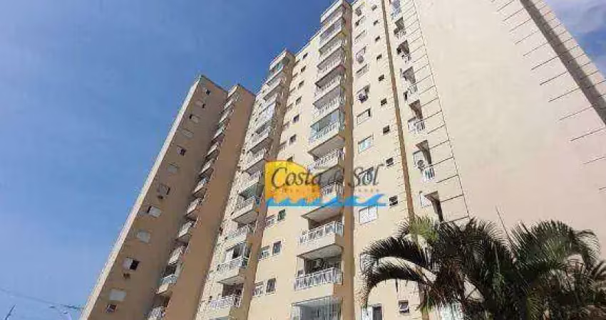 Apartamento com 2 dormitórios à venda, 54 m² por r$ 350.000,00 - vila antártica - praia grande/sp
